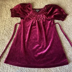 Vintage Velvet Dress 2T